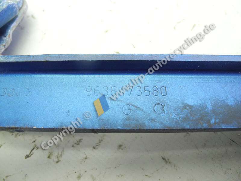 Peugeot 307 BJ2003 Motorhaubenscharniere Satz 9636473480 9636473580